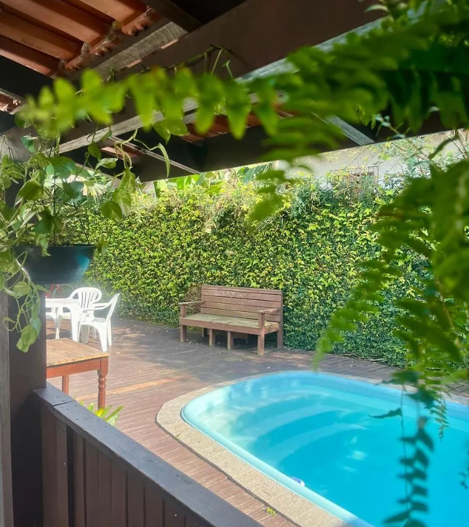 Homestay szállás Suite E Piscina No Campeche Florianópolis Brazília